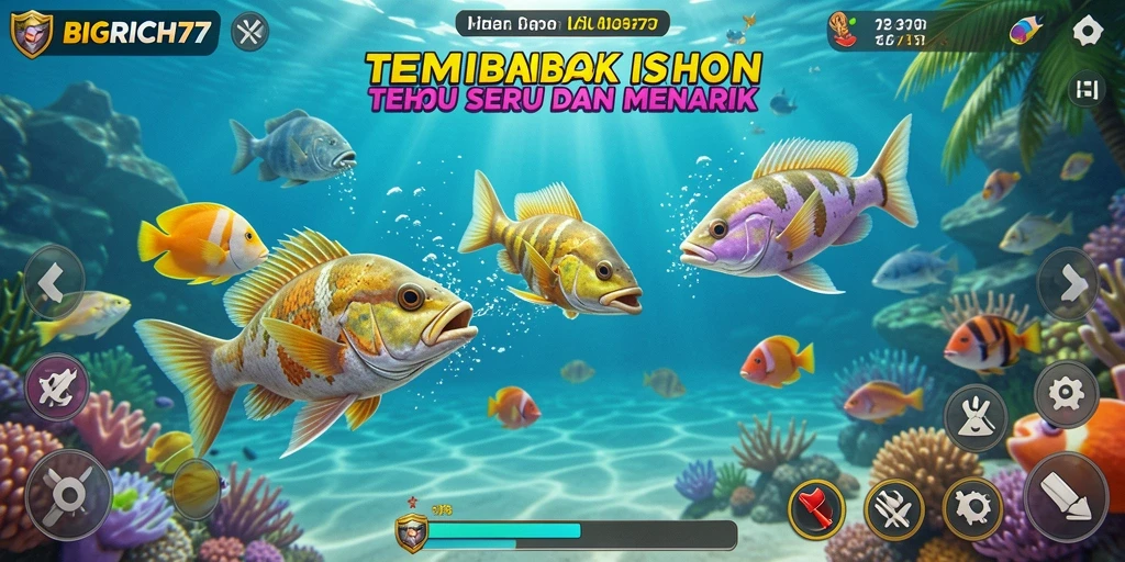 Screenshot gameplay Tembak Ikan yang seru dan penuh aksi.