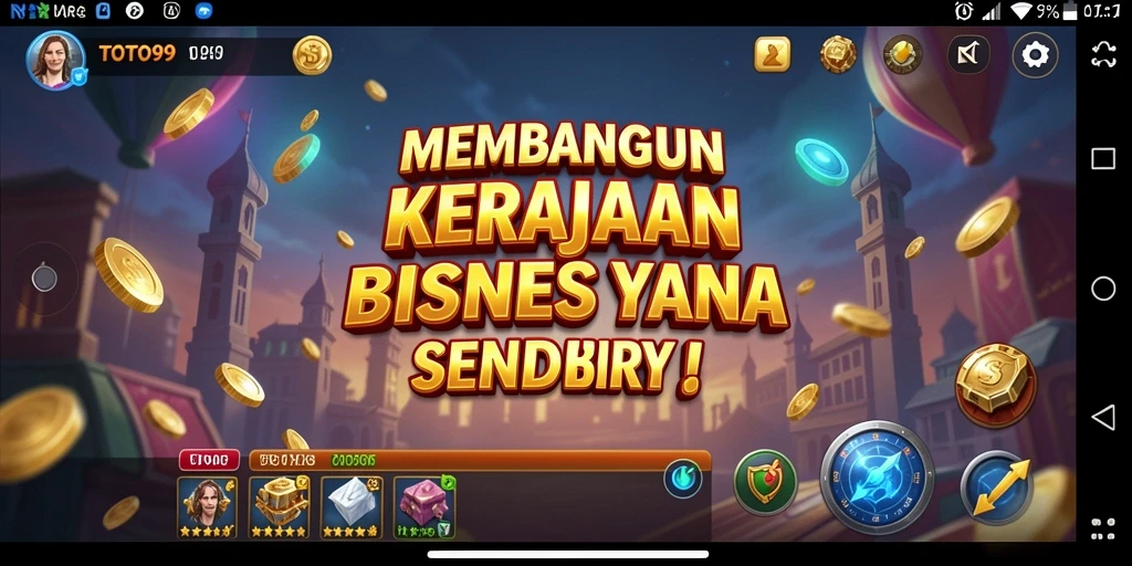 Tampilan gameplay TOTO99 yang seru dan mengasyikkan.